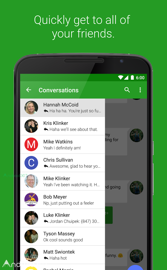دانلود EvolveSMS (Text Messaging) 5.1.8 – مدیریت آسان پیام ها در اندروید